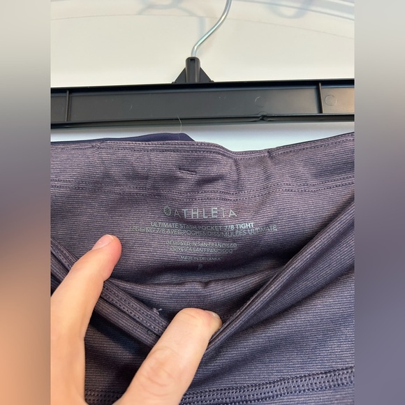Athleta purple high-rise ultimate stash pocket leggings - Picture 10 of 10